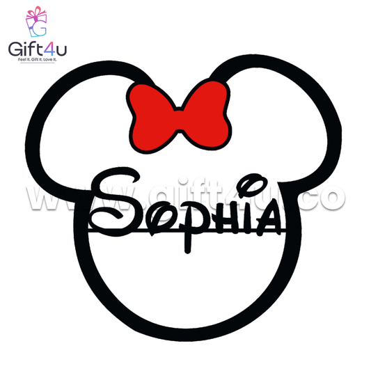 FR90 G4U Minnie Magic Name Frame
