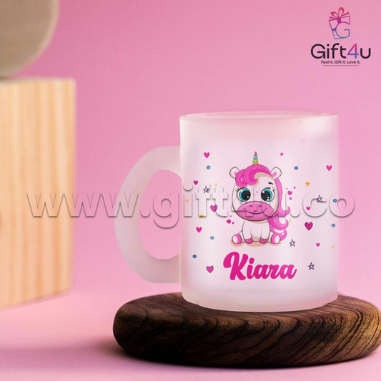 G4U M14 Personalized Frosted Glass Mug
