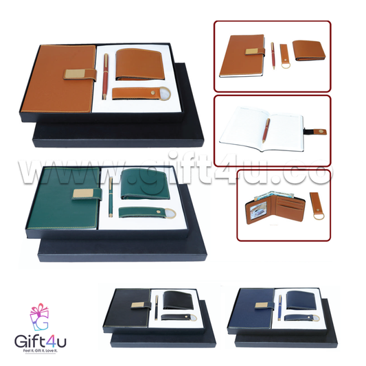 G4U GS759 Premium Leatherite 4-in-1 Combo Set