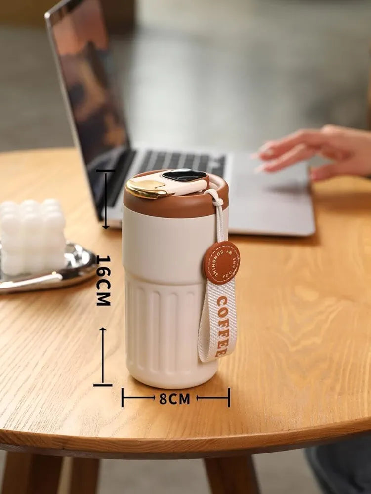 CaféTherm Luxe Smart Mug
Sip smart, stay warm, go anywhere.