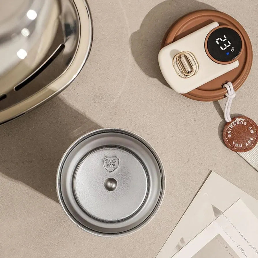 CaféTherm Luxe Smart Mug
Sip smart, stay warm, go anywhere.