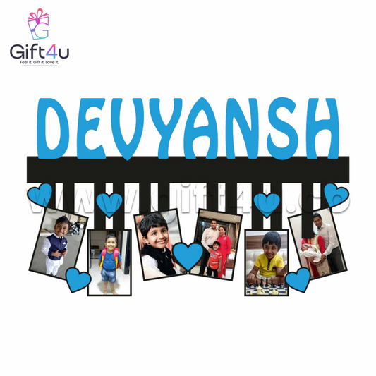 FR101 G4U Personalized Hanging Photo Frame