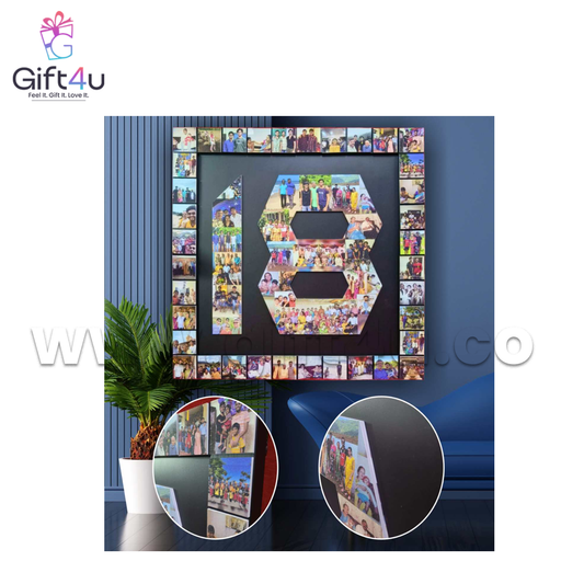 G4U FR34 Milestone 50 – Jumbo Border Collage Frame