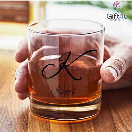 G4U M16 Personalized Custom Whisky Glass – Elegant & Classic