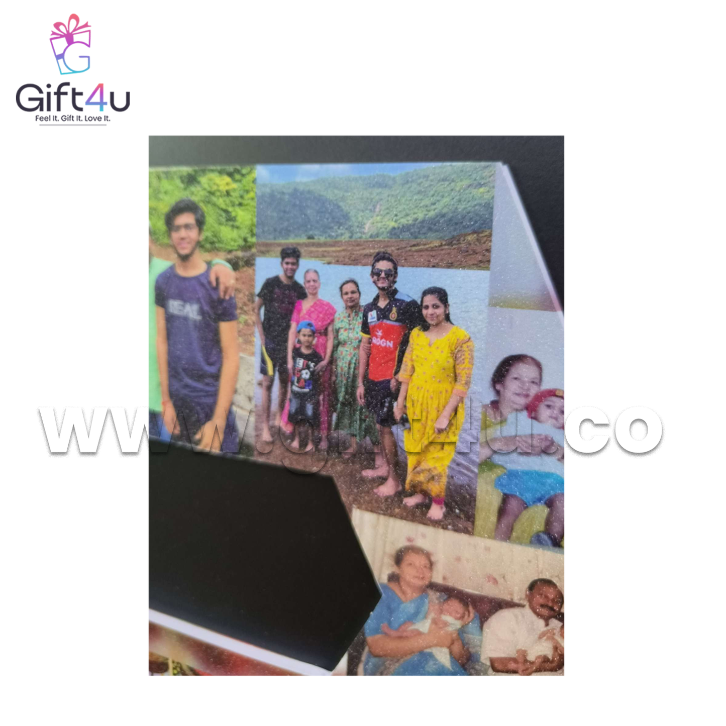 G4U FR34 Milestone 50 – Jumbo Border Collage Frame