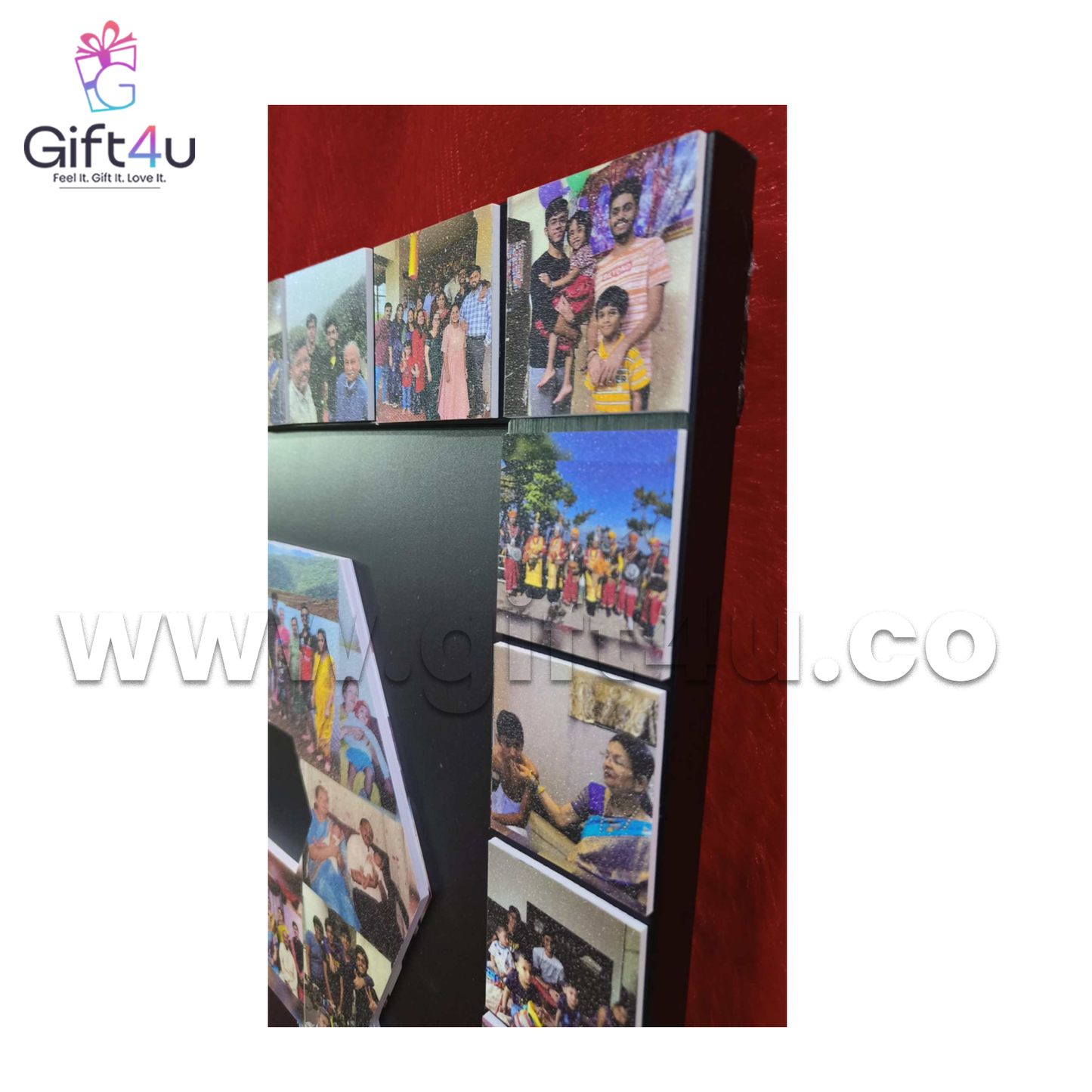 G4U FR34 Milestone 50 – Jumbo Border Collage Frame