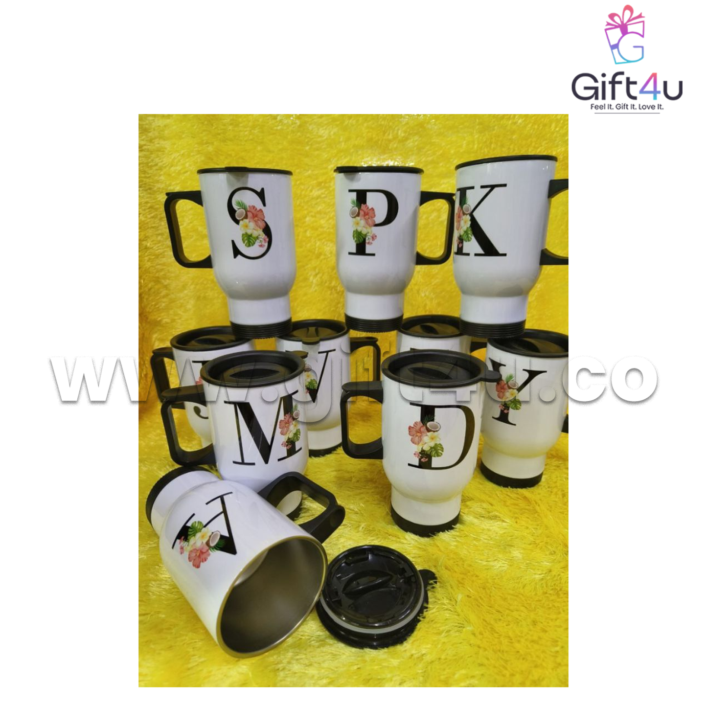 G4U M17 Customizable Stainless Steel Travel Mug