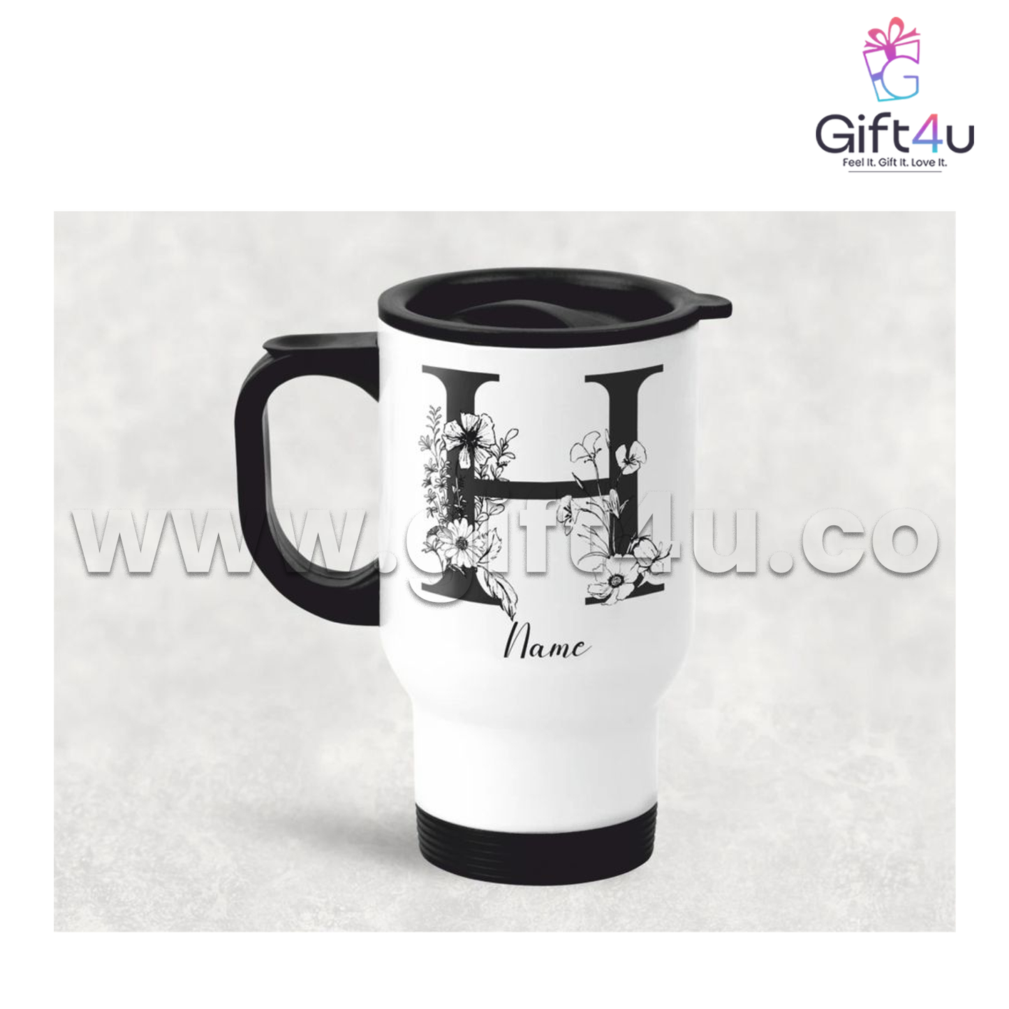 G4U M17 Customizable Stainless Steel Travel Mug