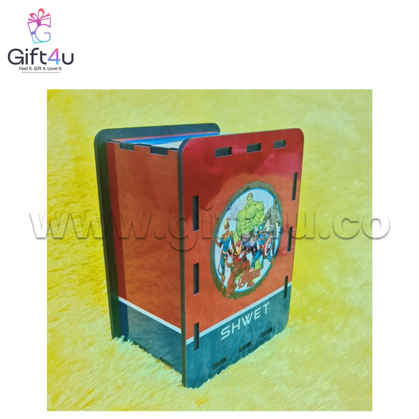 G4U PB1 Personalized Cartoon Piggy Bank
