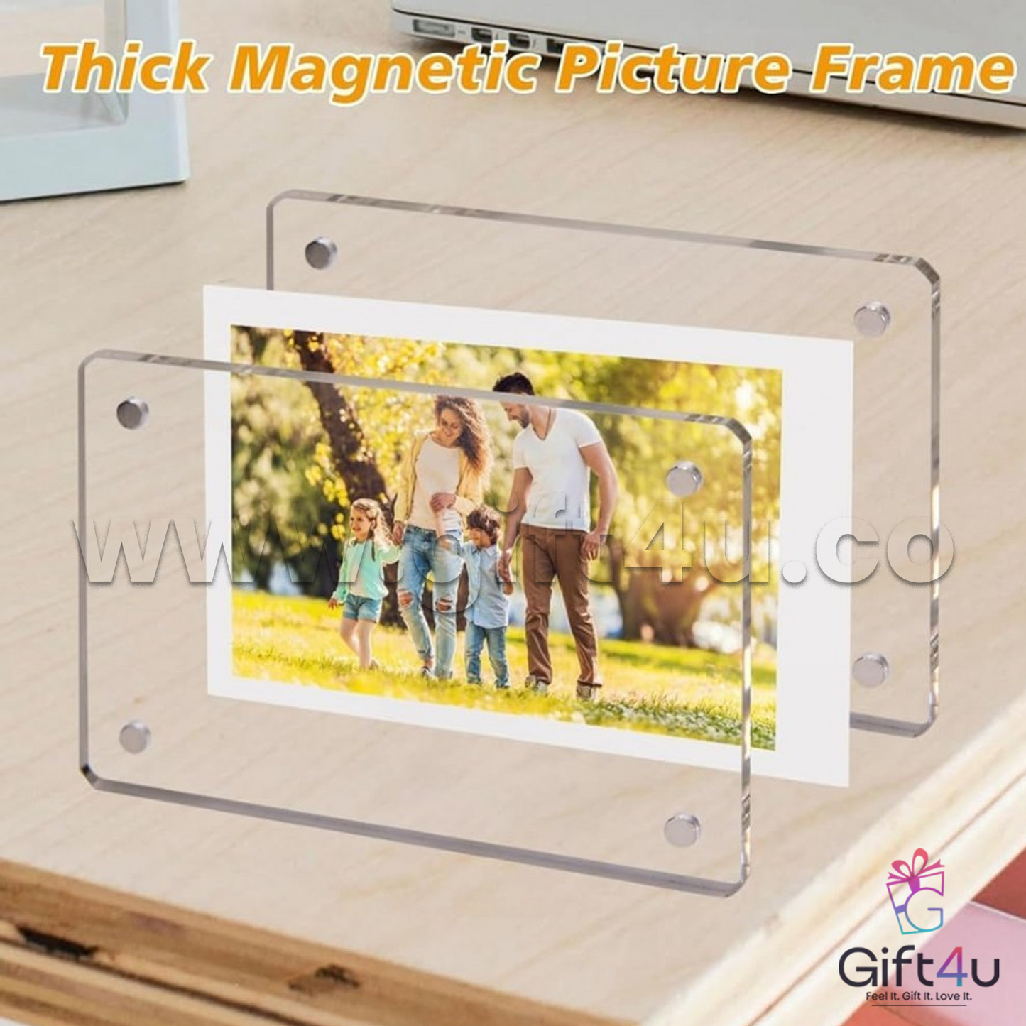 G4U MG7 PolaMag – Polaroid-Style Fridge Magnets