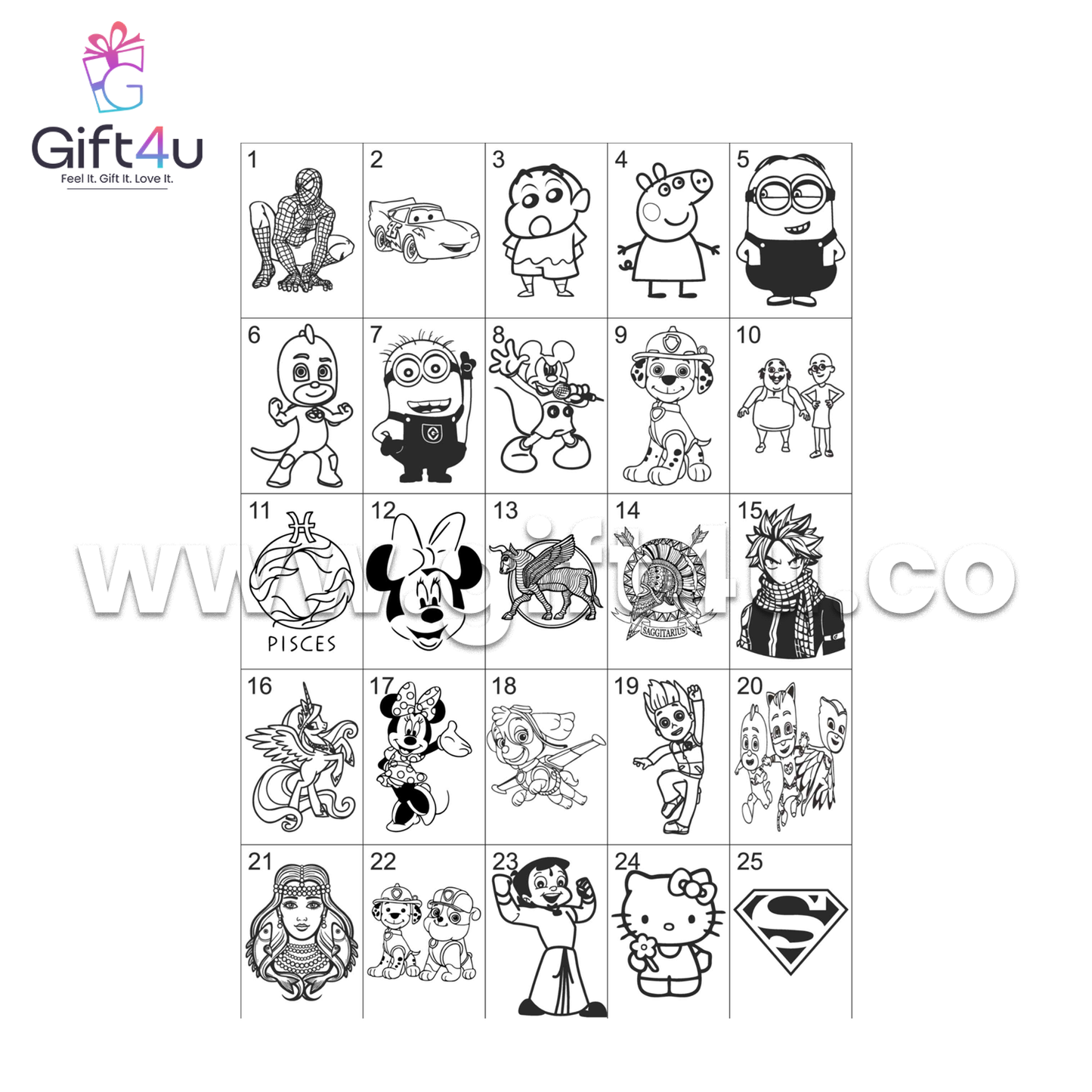 G4U TB1 ToonTffin – Custom Engraved Kids Tiffin Box