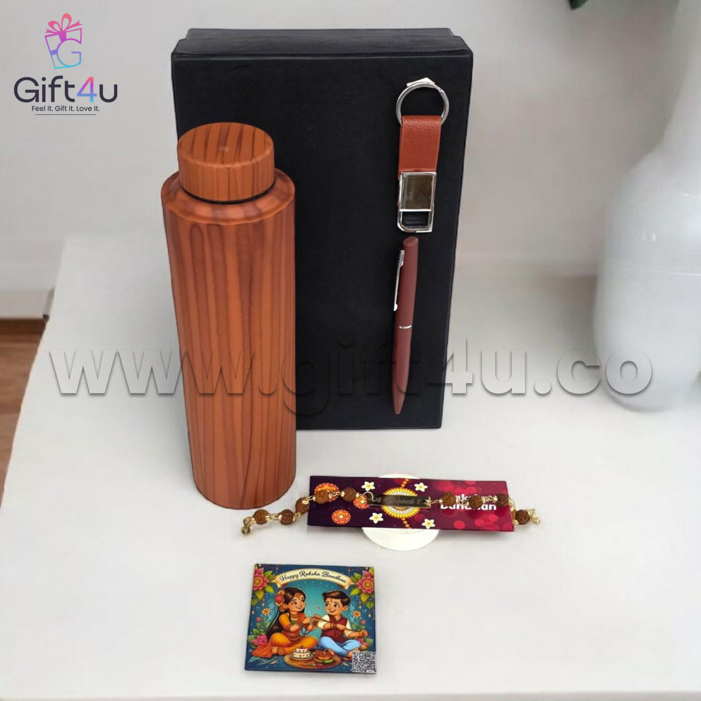 G4U RT 30 Rustic Bond Rakhi Set