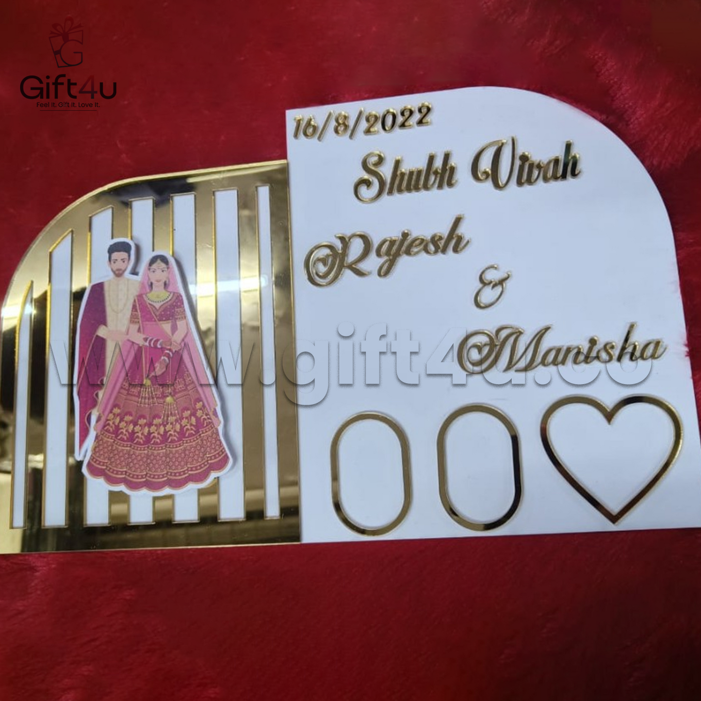 G4U AWF1 Forever Prints – Acrylic Wedding Keepsake