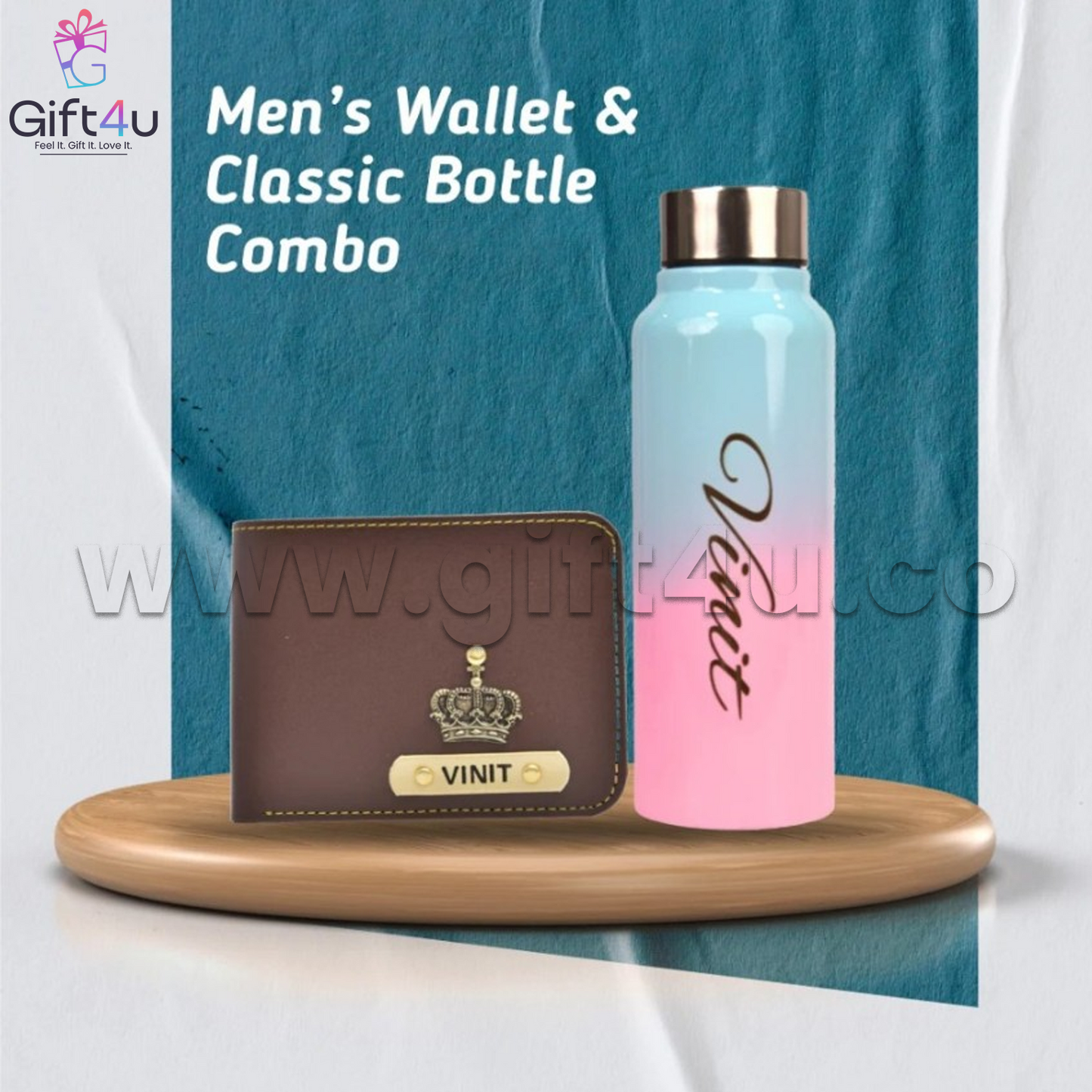 GS39 G4U DuoGlow – Men's Wallet & Dual-Shade Bottle Set