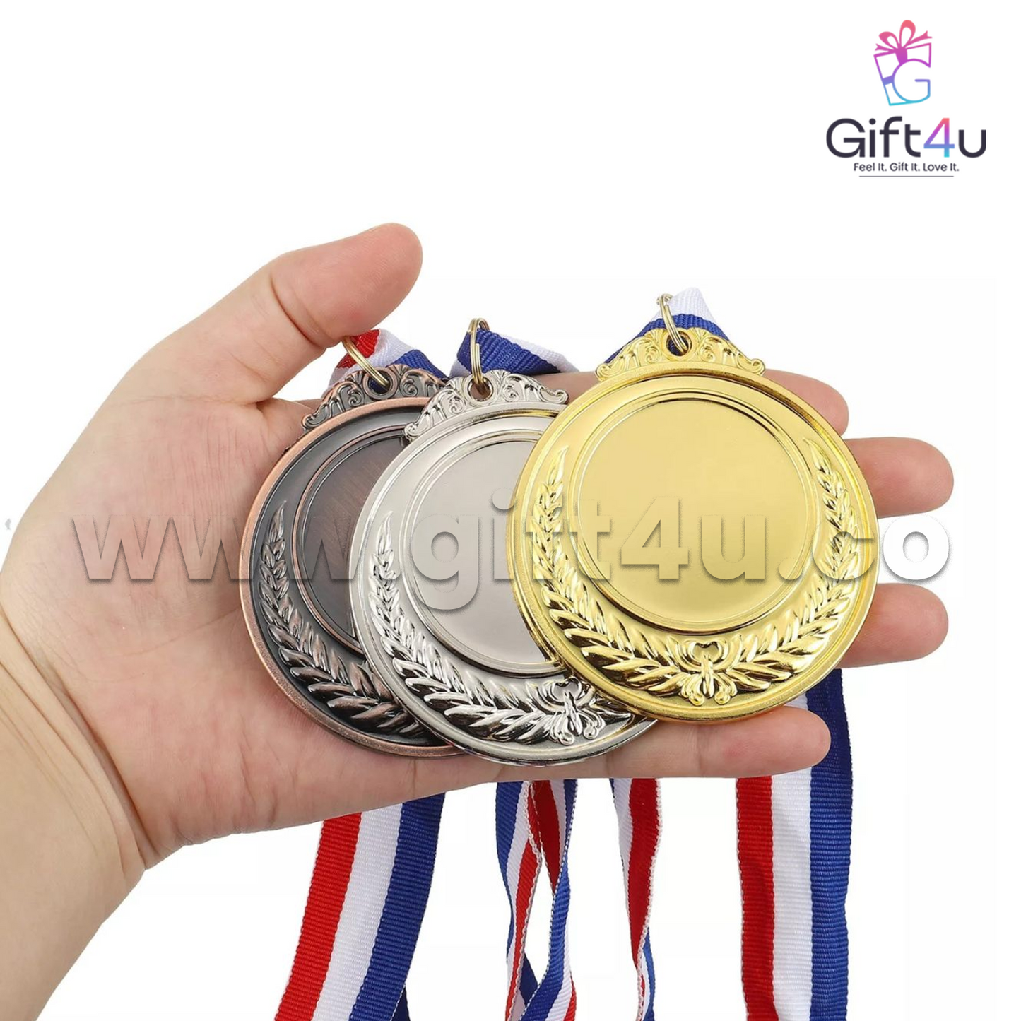 G4U M2 Premium DIY Custom Medals with Ribbon