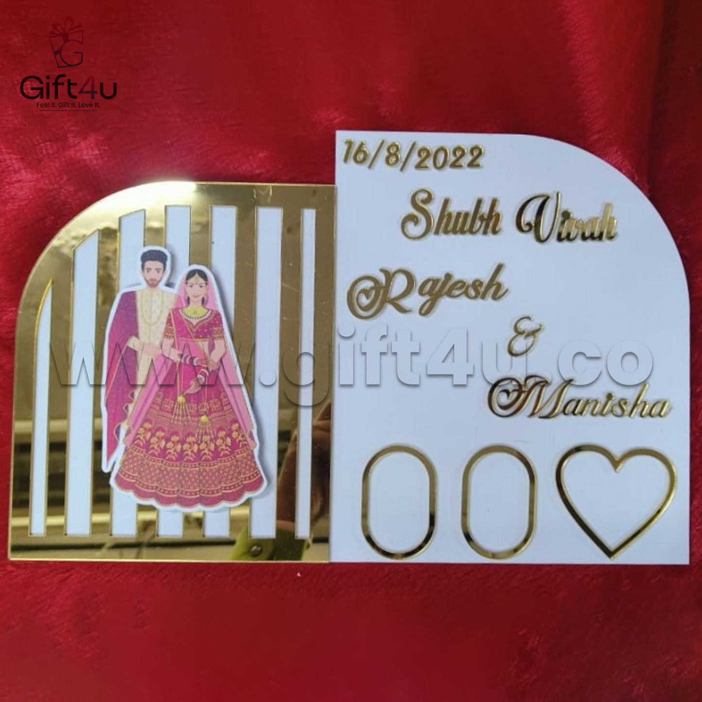 G4U AWF1 Forever Prints – Acrylic Wedding Keepsake