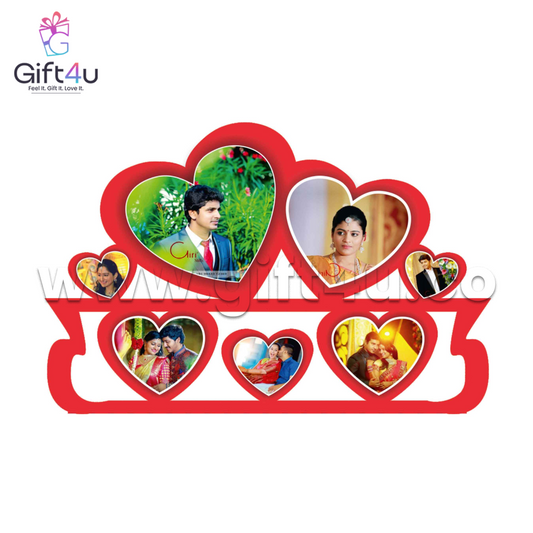 FR78 G4U Heart Crown – 7 in 1 Love Photo Frame