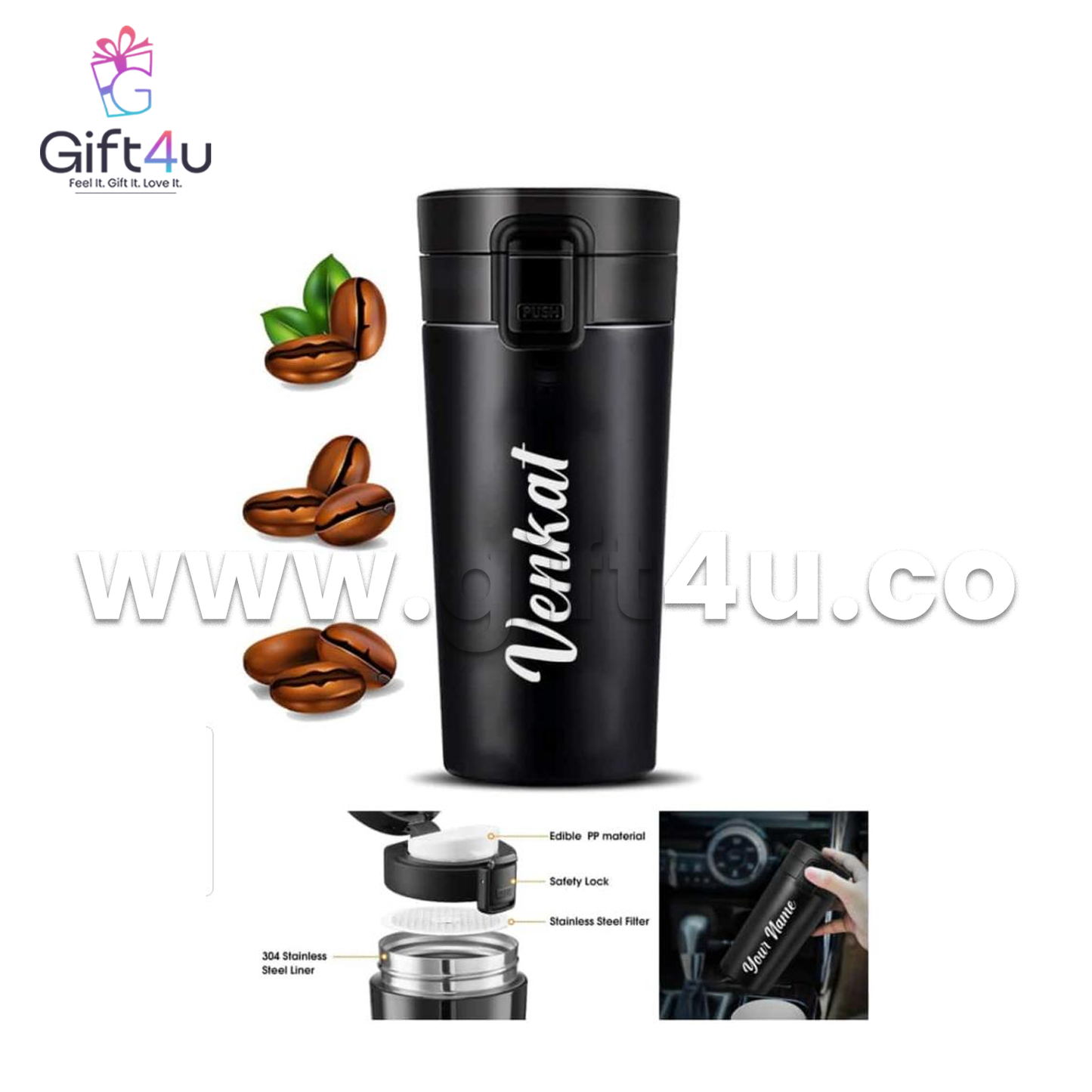 G4U M21 ThermoTag 350 – Custom Travel Mug