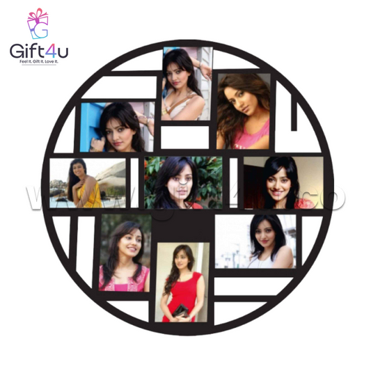FR72 G4U Circle of Memories – 9 Photo MDF Frame