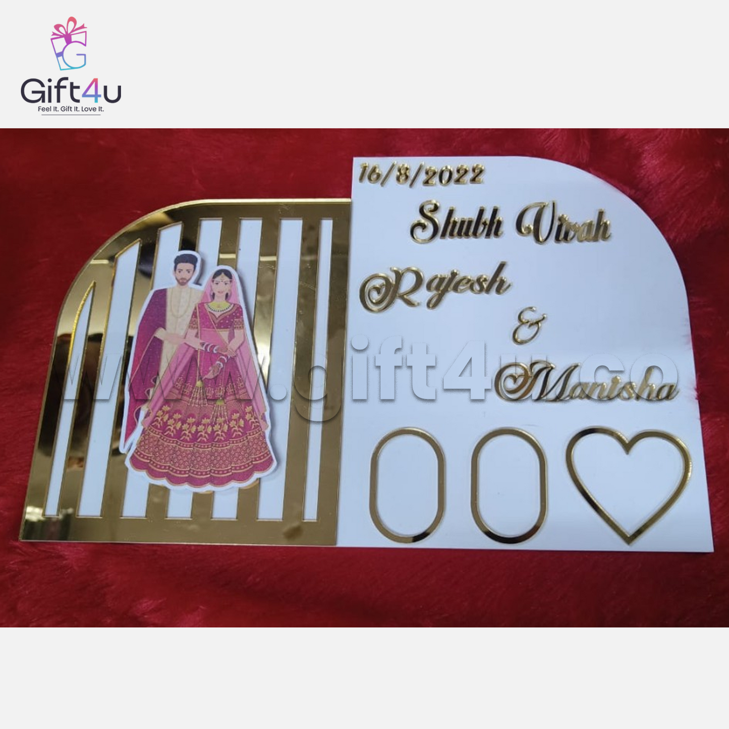 G4U AWF1 Forever Prints – Acrylic Wedding Keepsake
