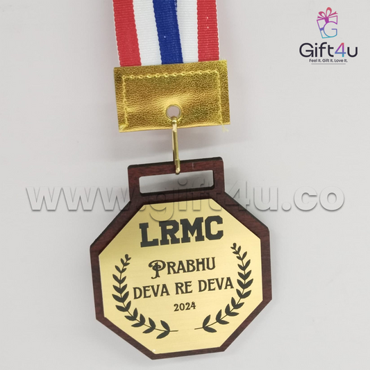 G4U M1 Custom Engraved Wooden Medal