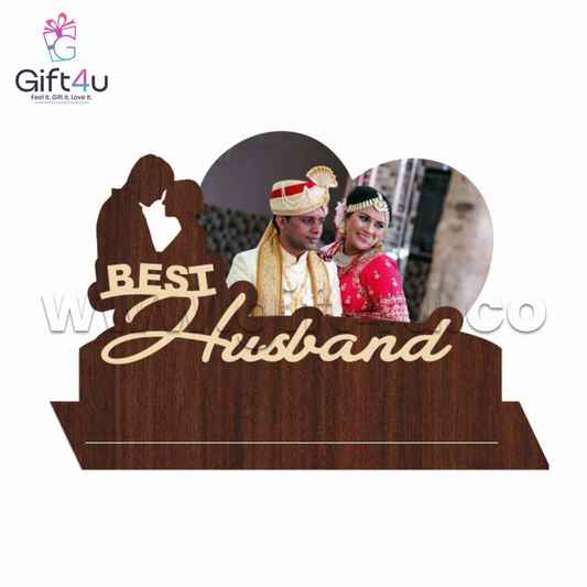 FR63 G4U Best Husband – Personalized MDF Table Frame