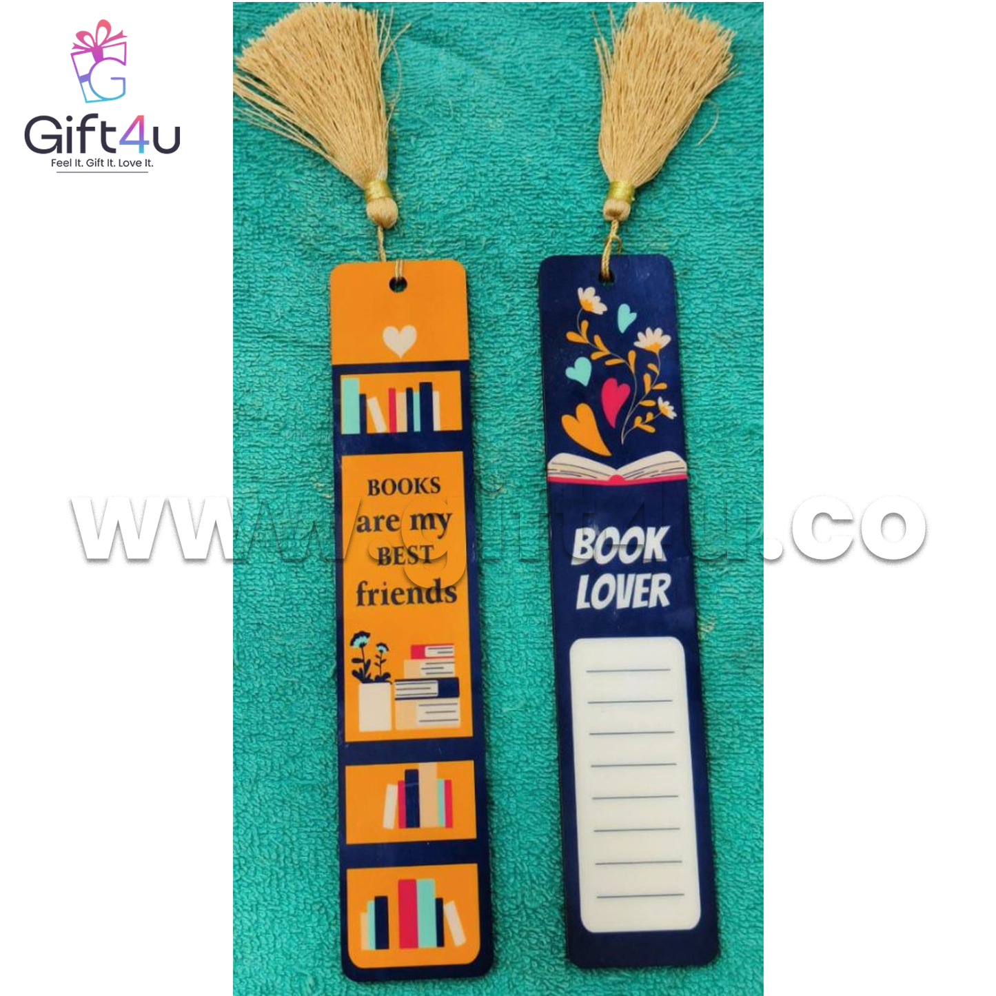 G4U BK1 Engraved MDF Bookmark
