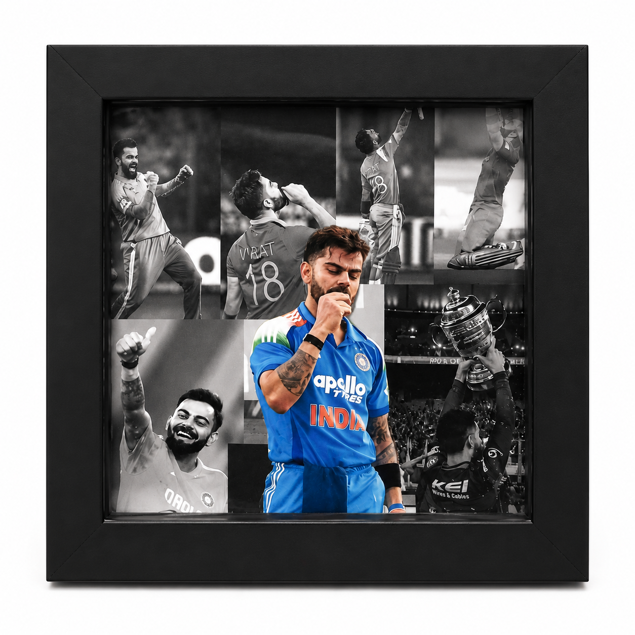 Virat Kohli Mini Desk Frame