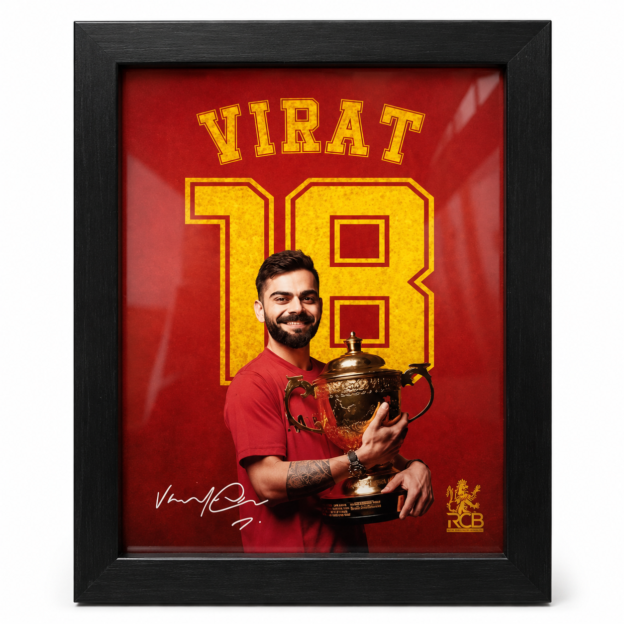 Virat Kohli A5 Premium Photo Frame