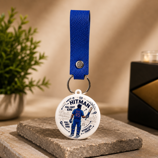 Rohit - Hitman 45 Cricket Keychain