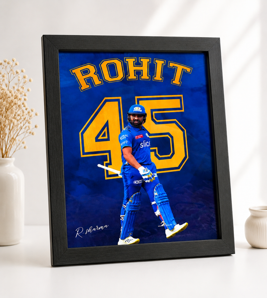 Rohit Sharma Iconic Frame