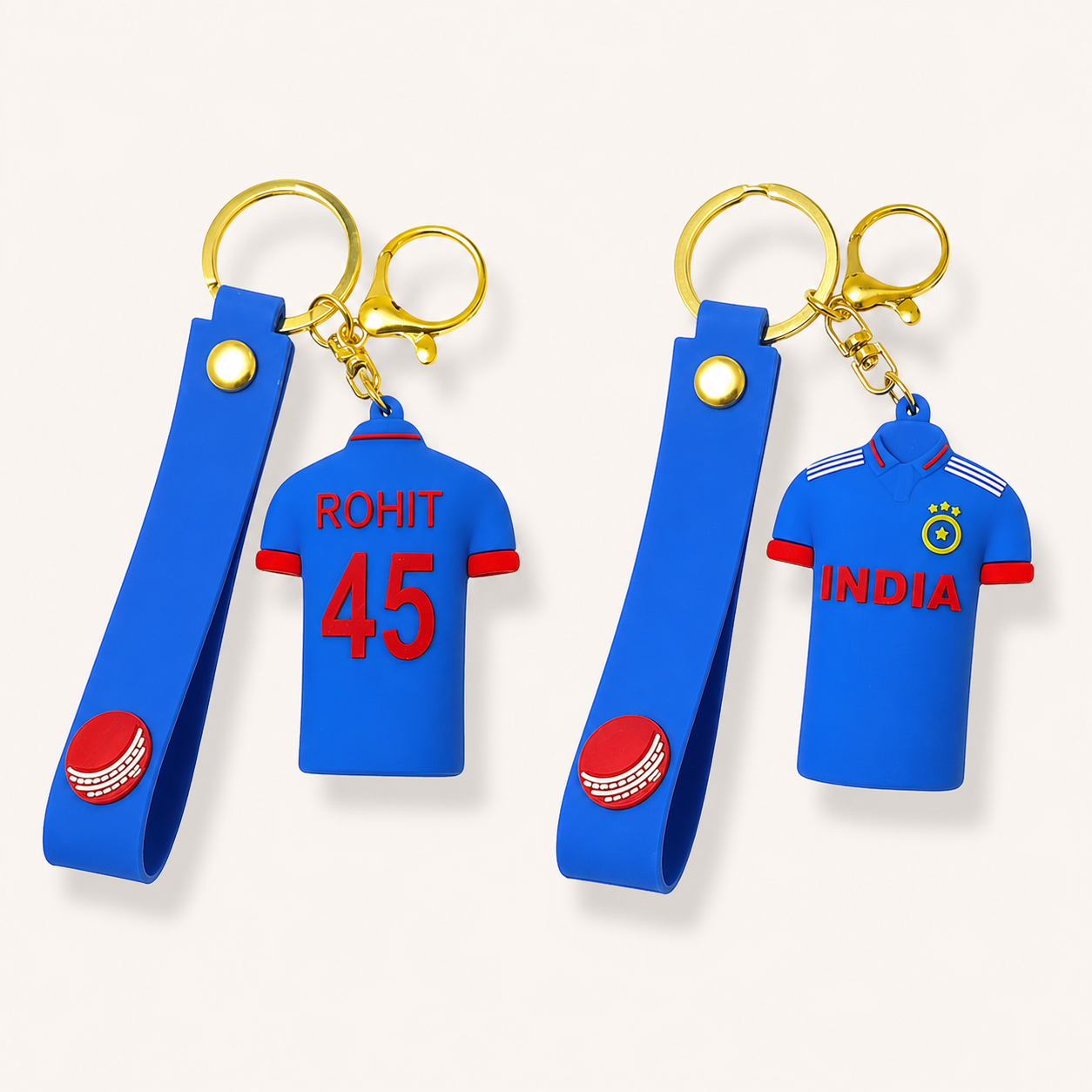 Rohit Sharma Jersey Keychain