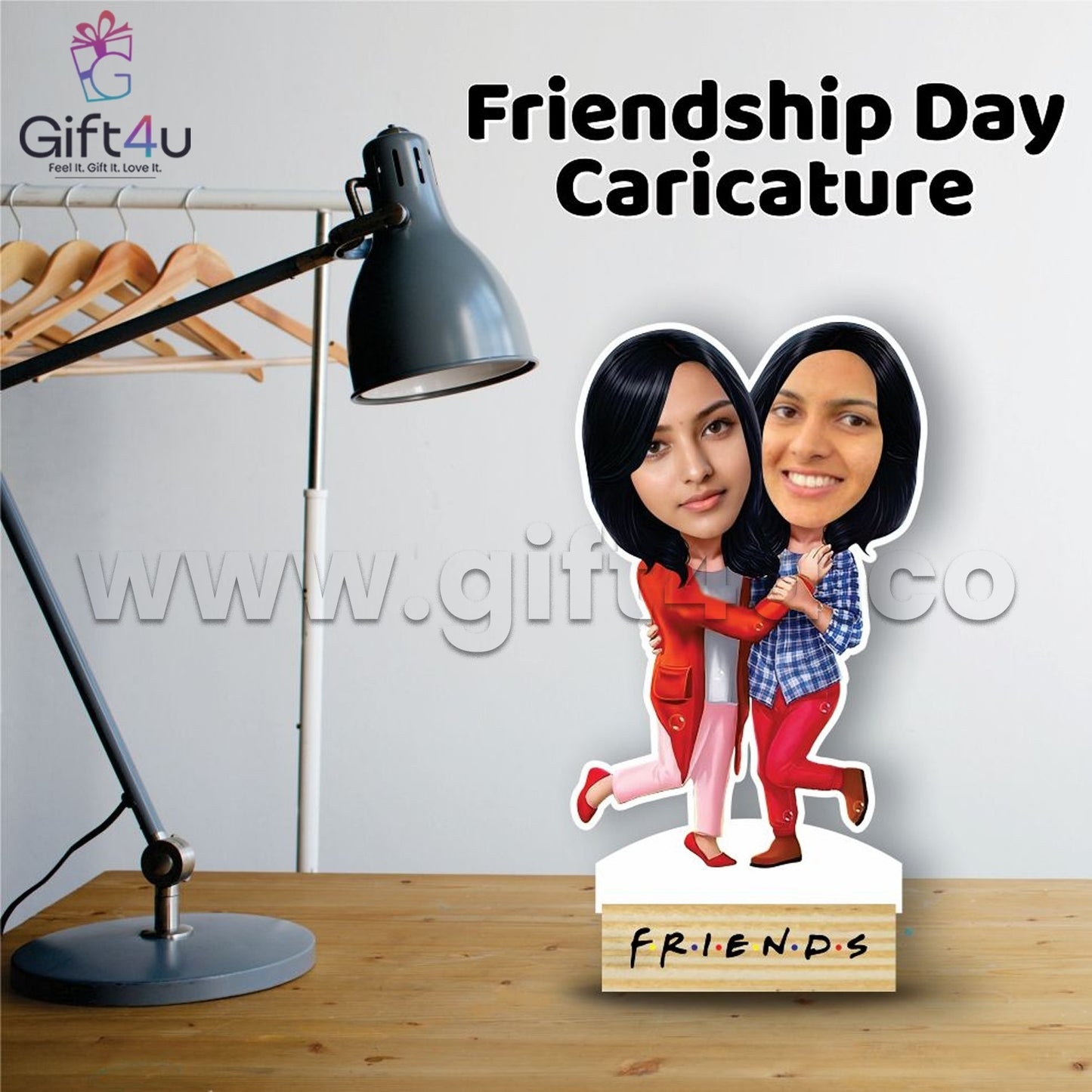 BroBond Caricature Standee