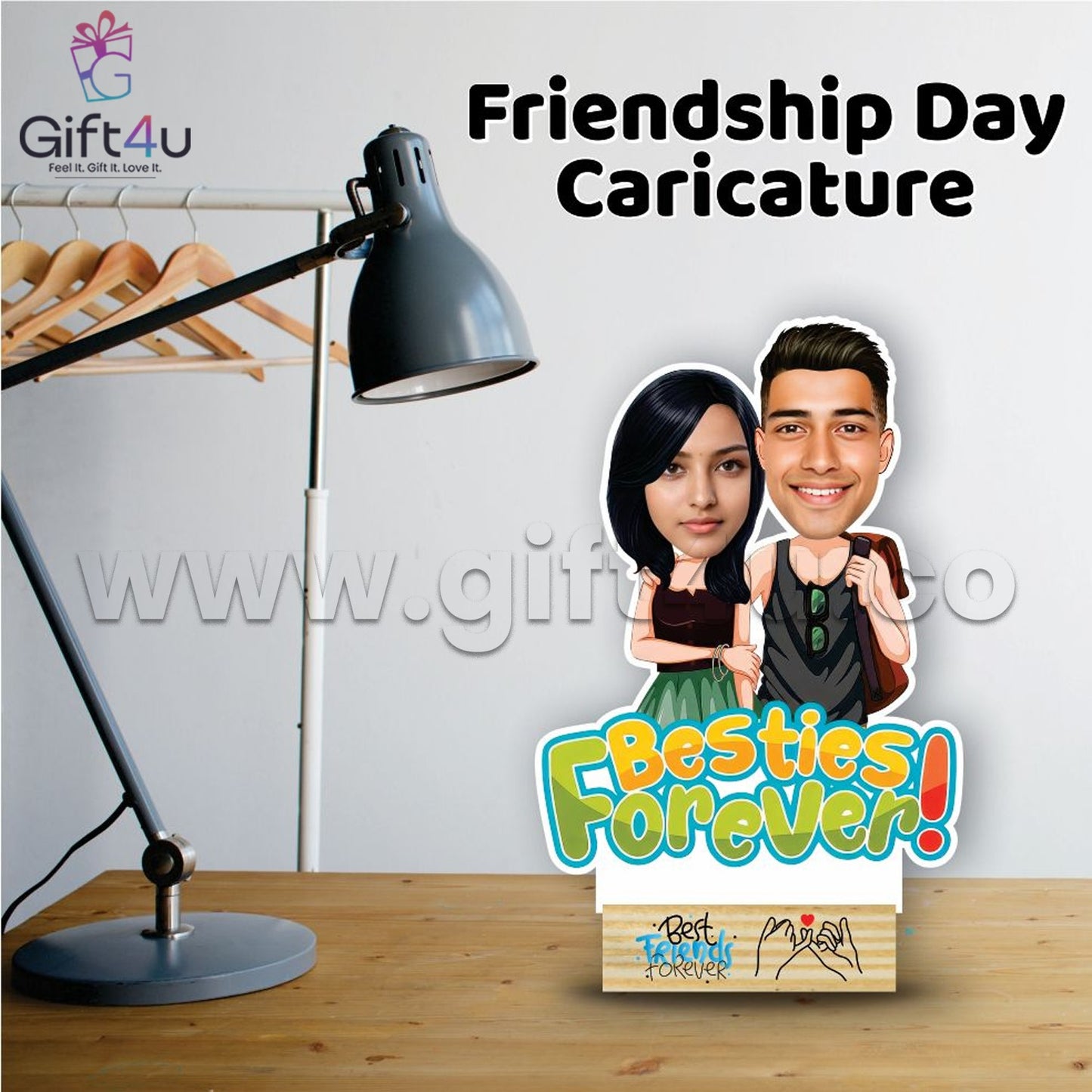 BroBond Caricature Standee