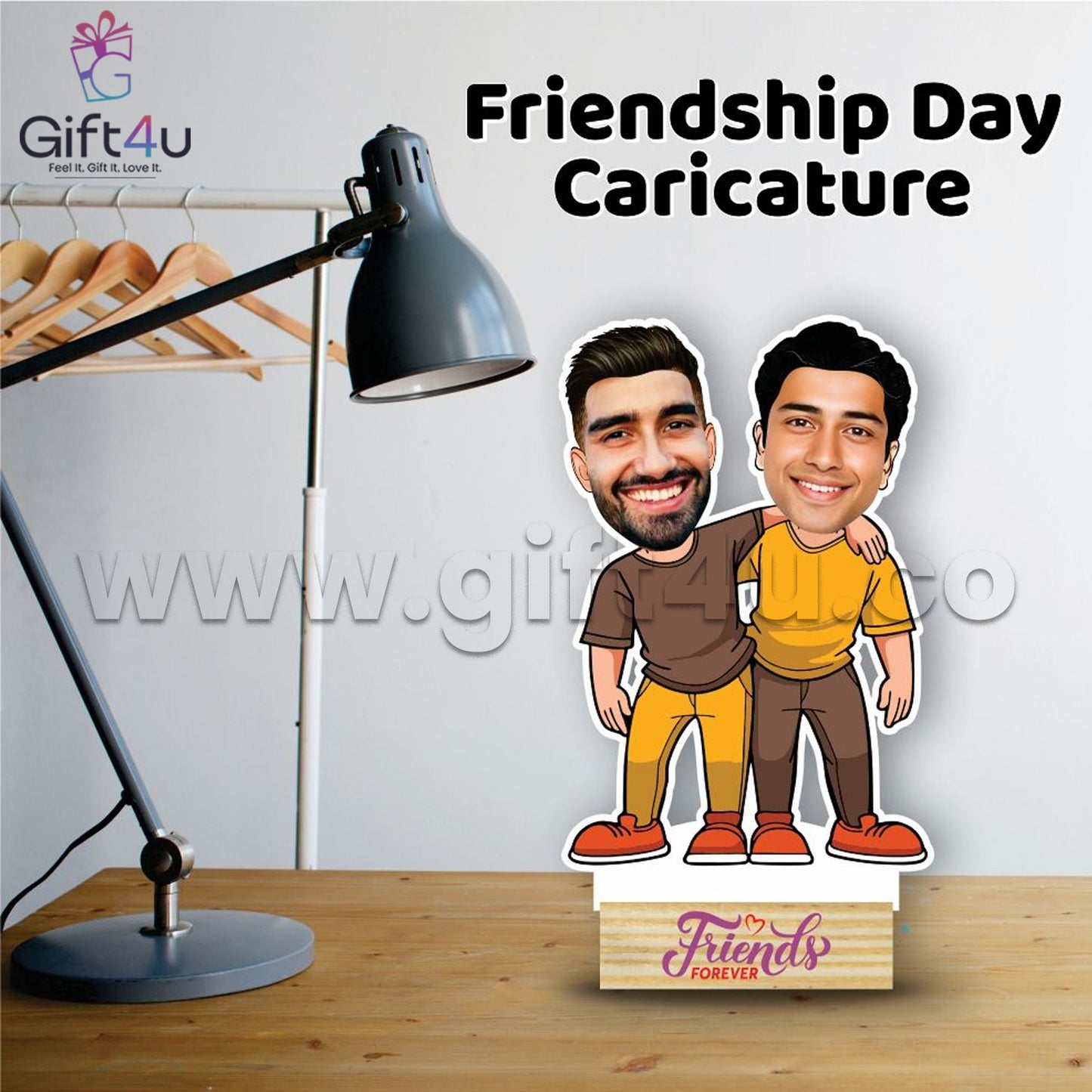 BroBond Caricature Standee