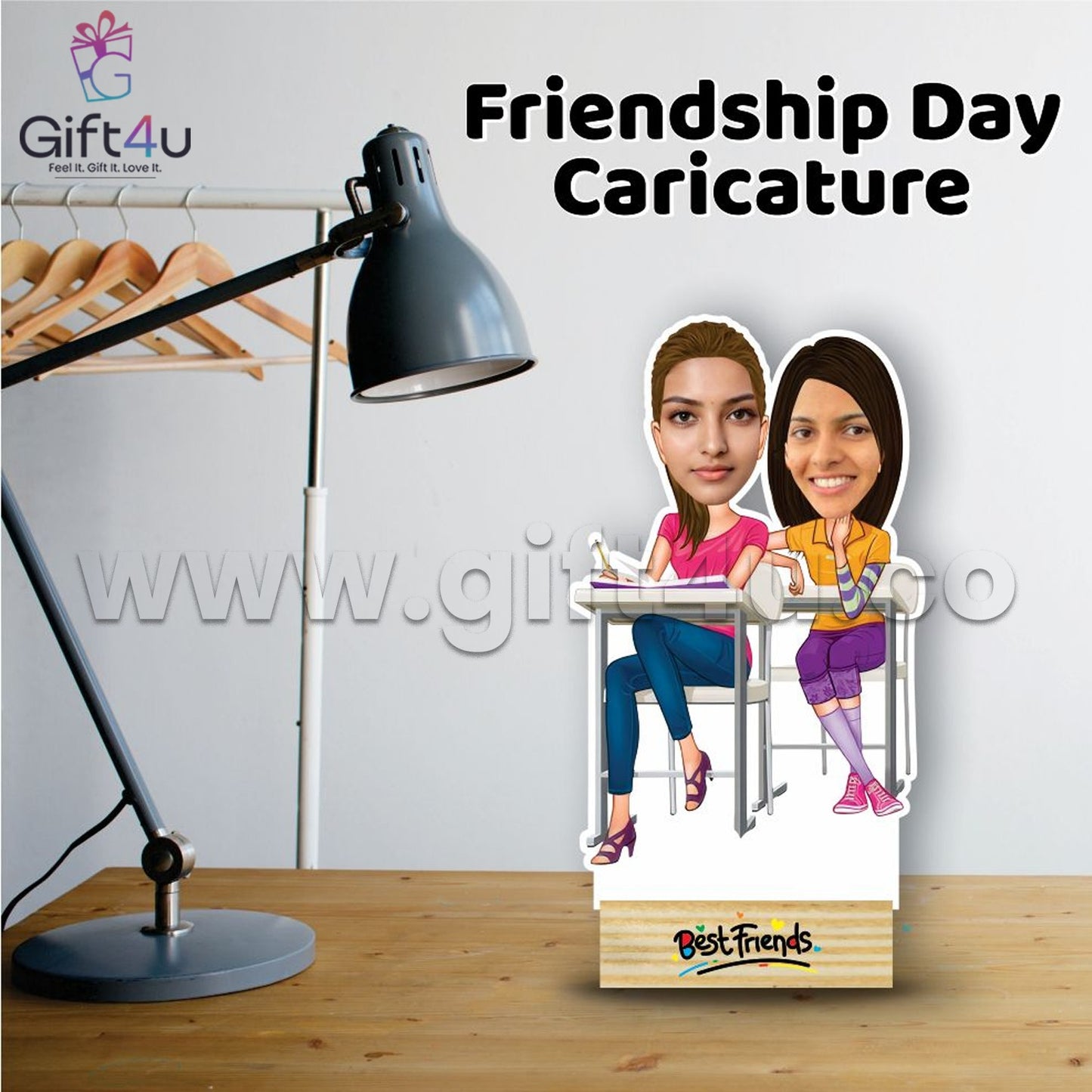 BroBond Caricature Standee