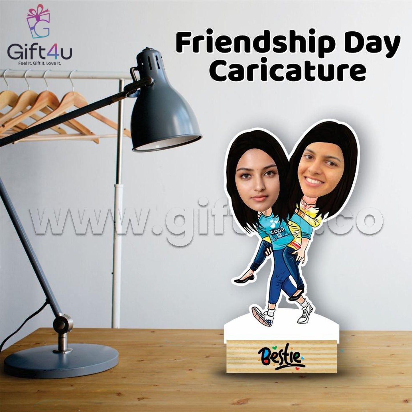 BroBond Caricature Standee