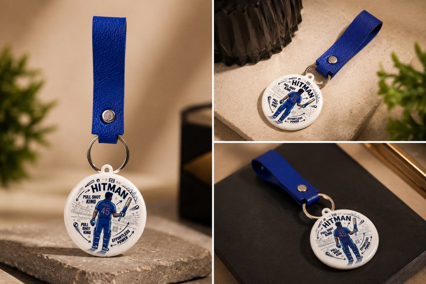 Hitman 45 Cricket Keychain