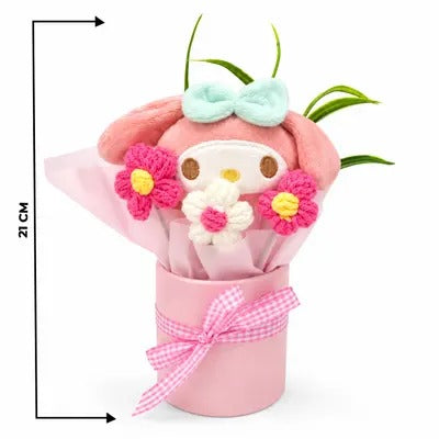 Cute Bunny Flower Bouquet 🐰🌸